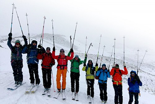 Ski Tour in Mount Damavand Region